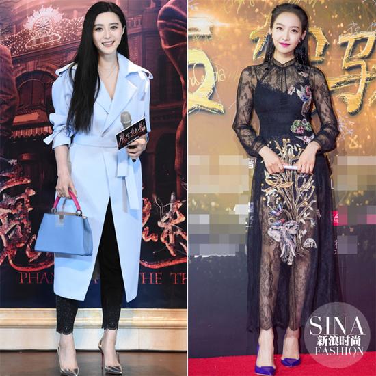 范冰冰、宋茜示范尖頭高跟鞋