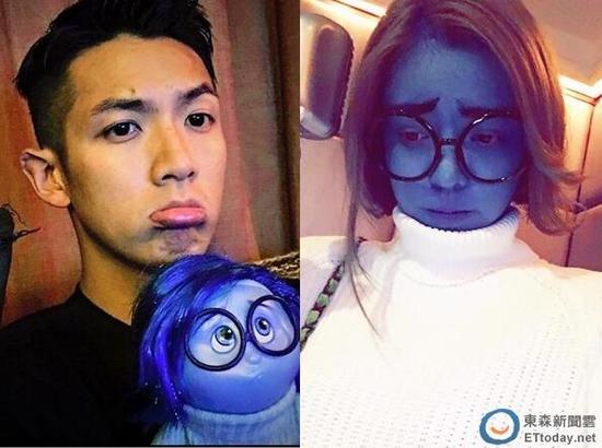 柯震東抱著李毓芬的“分身”被疑認愛 柯震東抱著李毓芬的“分身”被疑認愛