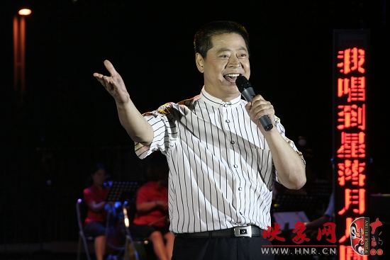 國家一級演員、河南省曲劇團(tuán)團(tuán)長孟祥禮演唱《你家在哪里》