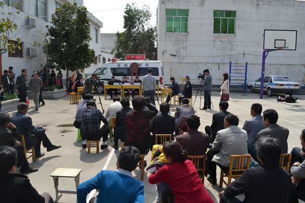 巡回審判現(xiàn)場