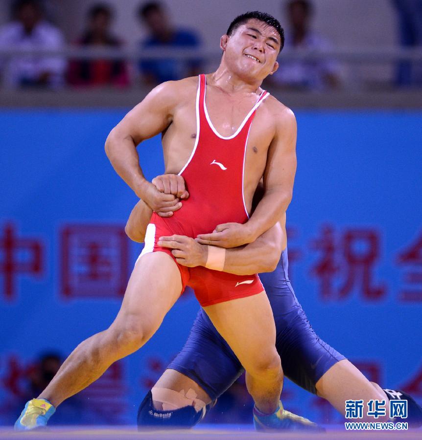(全運(yùn)會(huì))摔跤——男子古典式84公斤級(jí):趙海軍奪冠 (全運(yùn)會(huì))摔跤——男子古典式84公斤級(jí):趙海軍奪冠