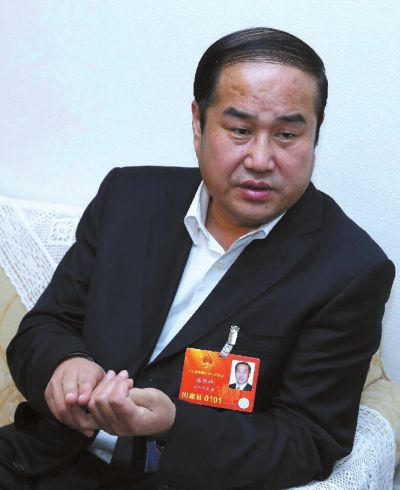 保定市長馬譽(yù)峰。資料圖片