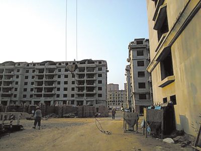 　適園雅居小區(qū)，已建起13棟住宅樓。