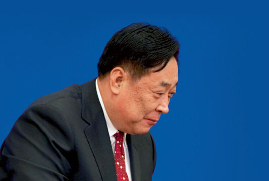 張力軍從環(huán)保部副部長任上退休兩年多后，被中紀委宣布接受組織調(diào)查。資料圖