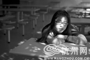 　筆試面試都過了最終沒被錄取，讓胡格格非常失落。 記者 陳中秋 攝