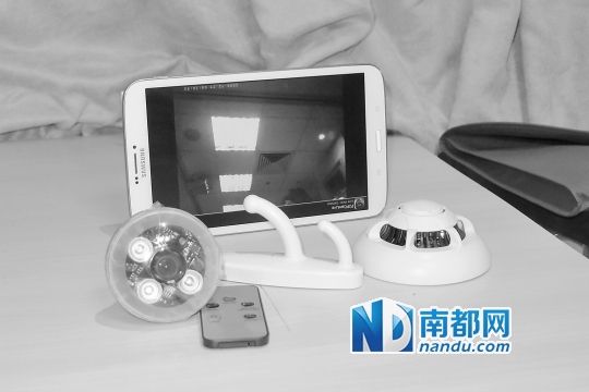香港民建聯(lián)從市面購買到的偷拍儀器。