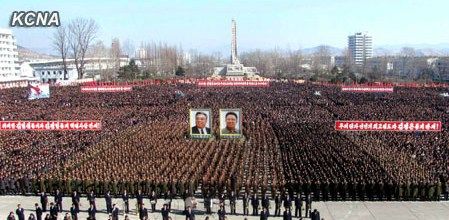 朝鮮民眾稱(chēng)，朝鮮軍民“將在任意時(shí)期、對(duì)任意對(duì)象隨意實(shí)施無(wú)止境的正義打擊，一定實(shí)現(xiàn)民族的夙愿祖國(guó)統(tǒng)一大業(yè)”。