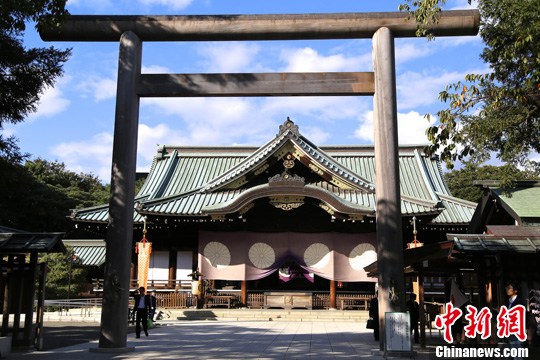 今年時(shí)間10月17日，日本東京的靖國(guó)神社每年最重要的春秋兩大祭之一的秋季大祭于當(dāng)天開幕。