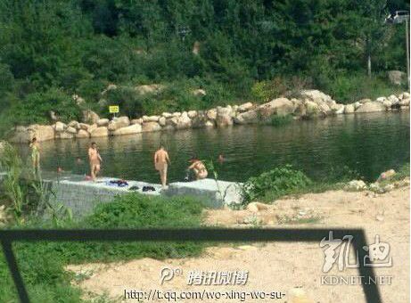 網(wǎng)友曝光的現(xiàn)場圖片。（圖片來自網(wǎng)絡(luò)）