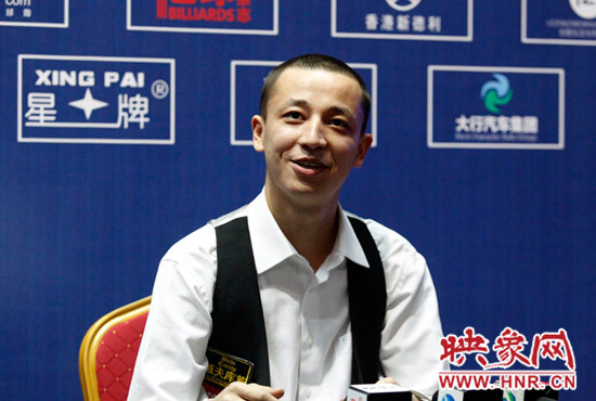 發(fā)布會上，中國業(yè)余選手帕如克很期待下一句的比賽