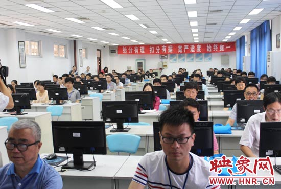 與書面評卷相比,網(wǎng)上評卷由系統(tǒng)自動進行分發(fā),減少了試卷過程的周轉(zhuǎn),提高了評卷的工作效率。