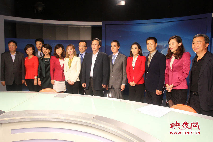 河南省委書(shū)記、省人大常委會(huì)主任郭庚茂視察河南人民廣播電臺(tái) 映象網(wǎng)記者邵恰 段晉哲/攝