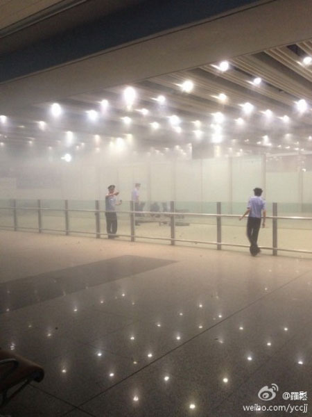 首都機(jī)場(chǎng)T3航站樓發(fā)生爆炸