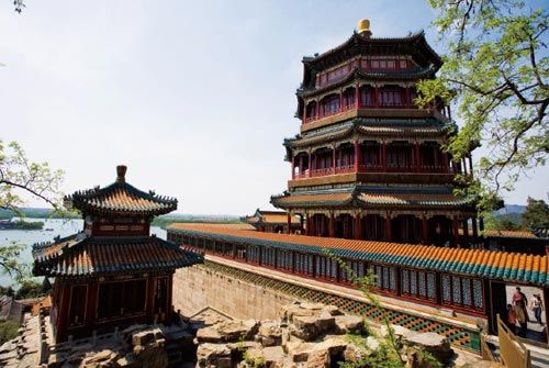 北方的皇家園林象征著盛世的繁華。