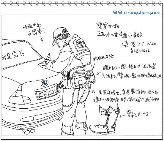 畫出來(lái)的旅行攻略——跟我去香港 畫出來(lái)的旅行攻略——跟我去香港