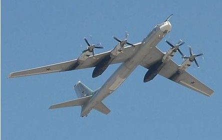 俄羅斯戰(zhàn)略轟炸機(jī)。（資料圖）