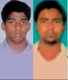 輪奸女記者一案中的兩名主要嫌疑犯。