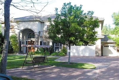 張曙光在美國的豪宅。資料圖片