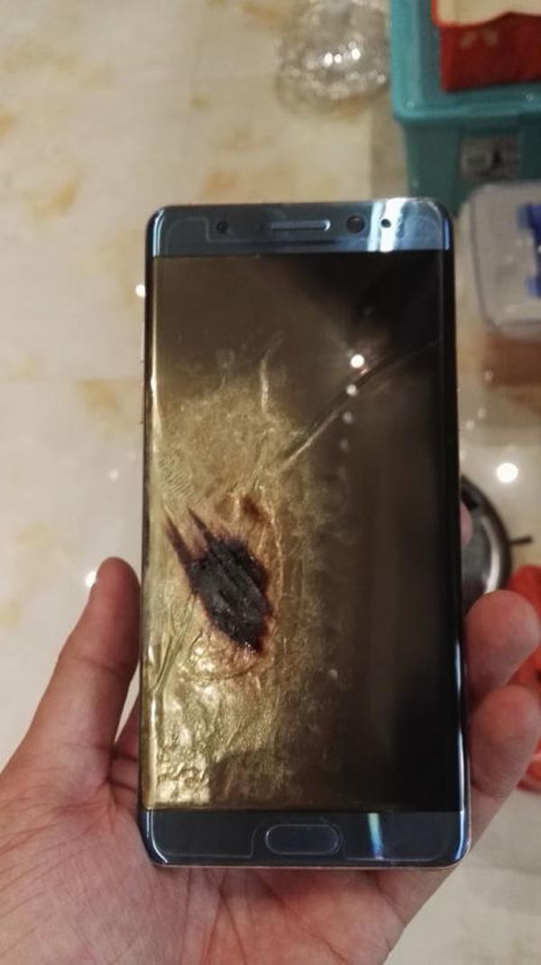國行版三星Note 7也炸了？京東確認這個訂單是真的