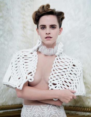 艾瑪沃森拍大尺度照遭炮轟：干我胸何事？