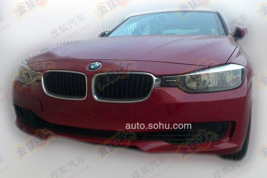 入門級(jí)寶馬3系測(cè)試車諜照