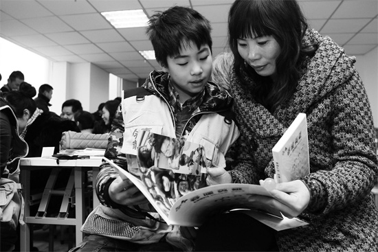 昨日的分享交流會(huì)上，孩子們的成長經(jīng)歷都被印成了小冊子