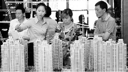 十一假期，人們問價的多，買房者少