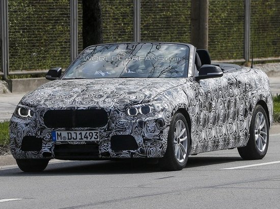 寶馬2系敞篷版測試諜照 寶馬2系敞篷版測試諜照