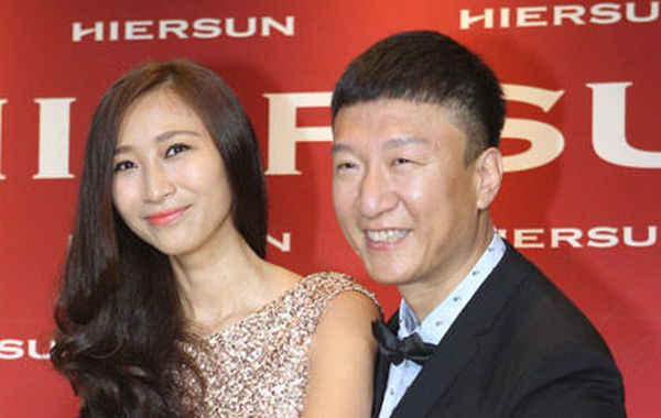 圖為孫紅雷、王駿迪夫婦。