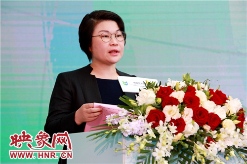 恒大集團(tuán)常務(wù)副總裁、恒大健康集團(tuán)董事長談朝暉致辭