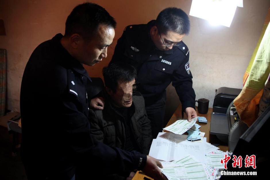 圖為抓獲犯罪嫌疑人（資料圖片）。