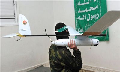 無人機(jī)：哈馬斯自制，在以領(lǐng)土上偵察時(shí)被擊落。
