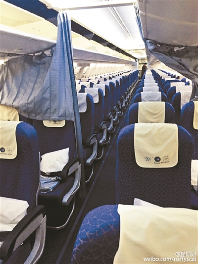 年關將近，很多人回家的票還沒有著落，而昨日凌晨，一架從武漢飛往廣州的航班上只有一名女乘客，偌大的客機成了一個人的專機。