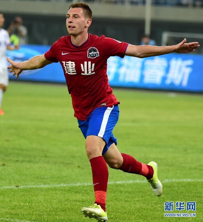 中超:河南建業(yè)勝天津泰達(dá) 中超:河南建業(yè)勝天津泰達(dá)