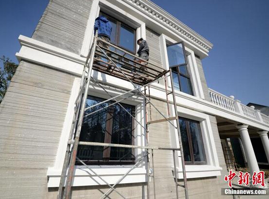 看！這些別墅都是3D打印出來(lái)的 僅耗時(shí)1天