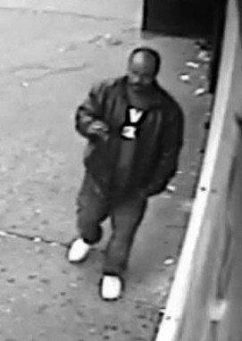 警方公布的嫌疑人視頻截圖。