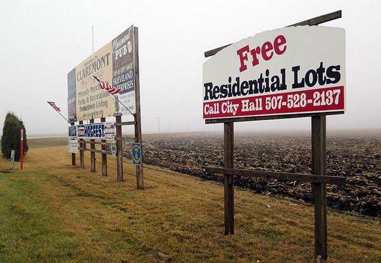 美國明州小鎮(zhèn)免費送地居住吆喝三年送不出(圖) 美國明州小鎮(zhèn)免費送地居住吆喝三年送不出(圖)