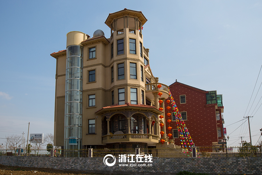 浙江土豪建史上最壕農居房 浙江土豪建史上最壕農居房