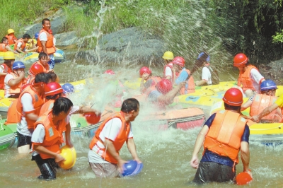 端午節(jié)，購(gòu)漂流可免費(fèi)暢游豫西大峽谷