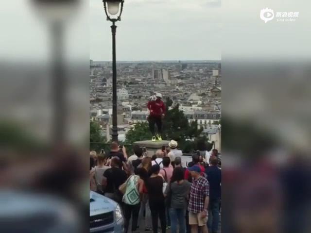 牛！黑人小哥開掛技能不斷