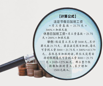 2014年五一加班工資怎么計(jì)算？